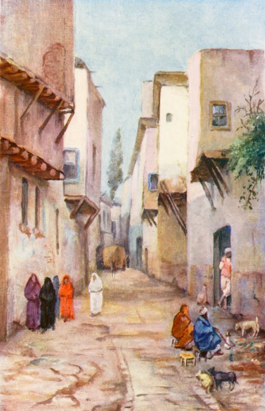 Straight Street, Damaskos (värilitro) tekijältä Margaret Thomas