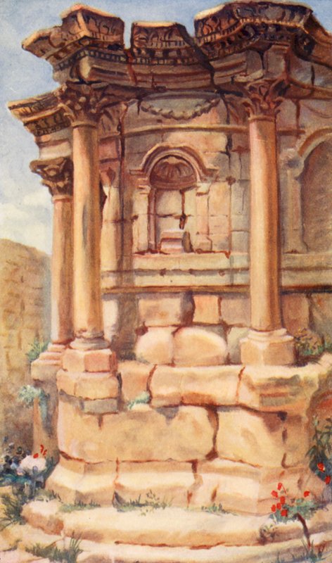 Venuksen temppeli, Baalbek (värilitro) tekijältä Margaret Thomas