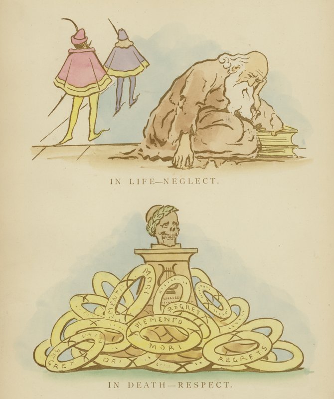 Sivu julkaisusta The Satires of Cynicus tekijältä Martin Cynicus Anderson