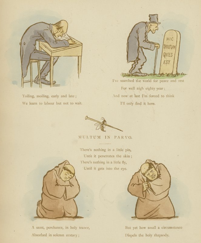 Sivu julkaisusta The Satires of Cynicus tekijältä Martin Cynicus Anderson