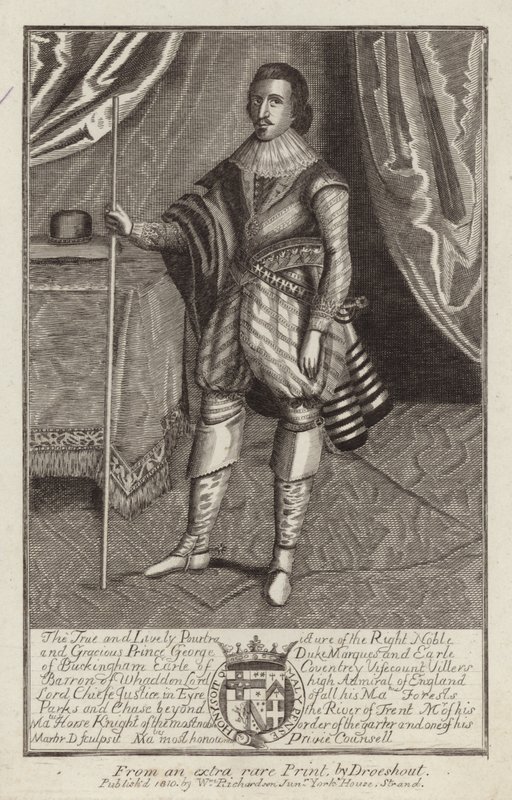 George Villiers tekijältä Martin, the elder Droeshout