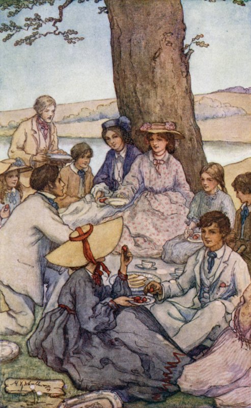 Kuvitus pienille naisille tekijältä Mary V. Wheelhouse