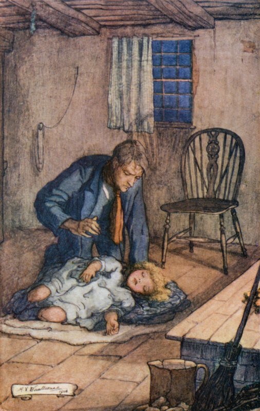 Kuvitus Silas Marnerille tekijältä Mary V. Wheelhouse