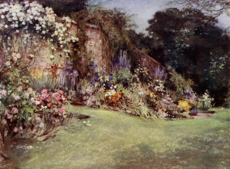 Scottish Gardens: Barskimming (Black Litho) tekijältä Mary Georgina Wade Wilson