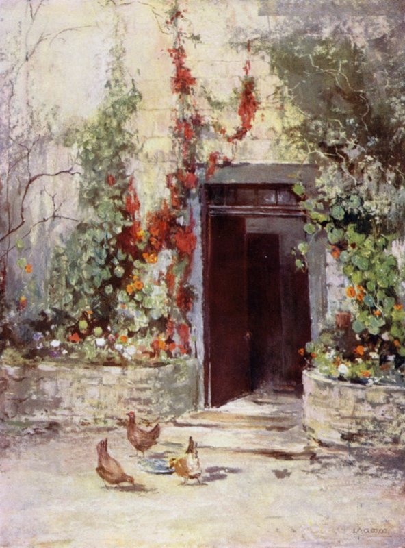 Scottish Gardens: Leckie (väri litho) tekijältä Mary Georgina Wade Wilson