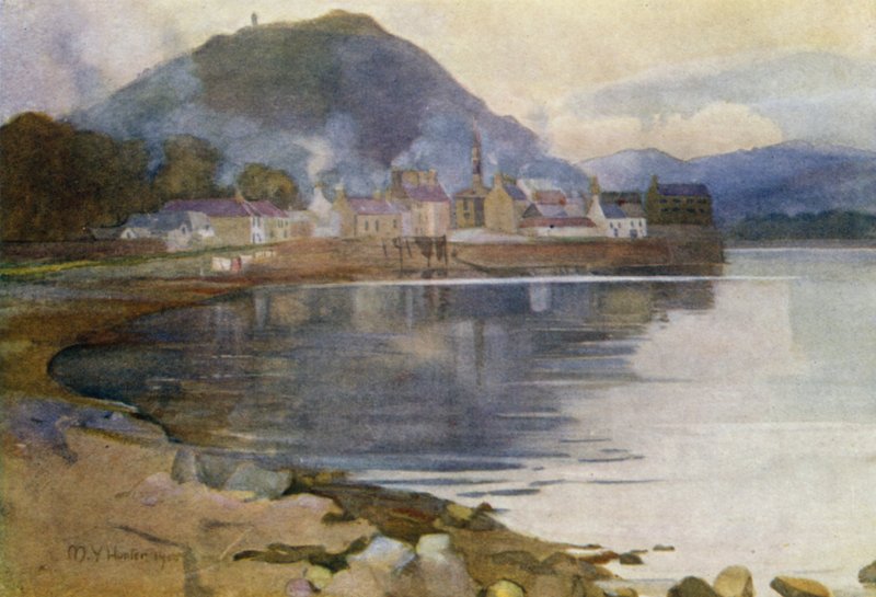 Inveraray (väri litho) tekijältä Mary Young Hunter