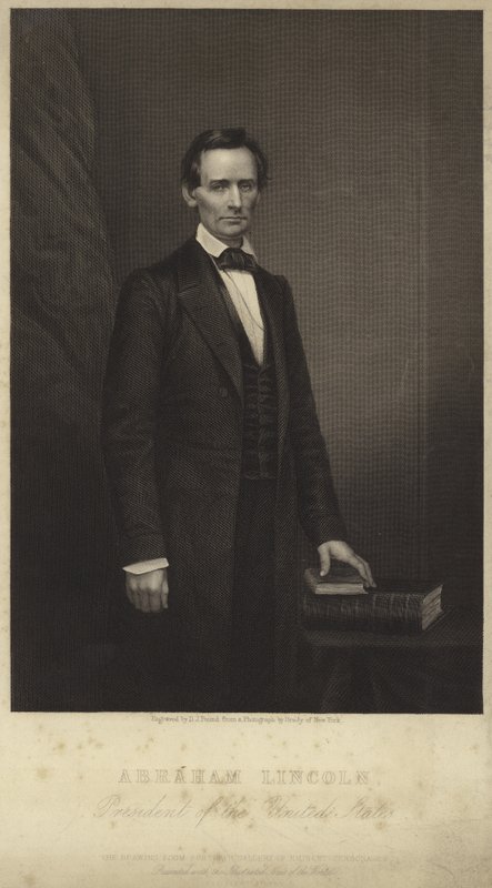 Abraham Lincolnin muotokuva tekijältä Mathew B. Brady