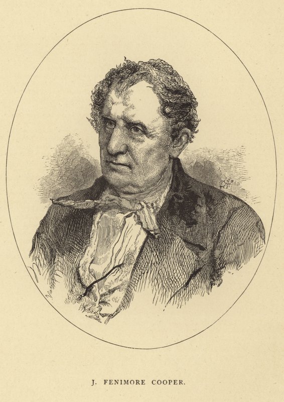 James Fenimore Cooperin muotokuva tekijältä Mathew B. Brady