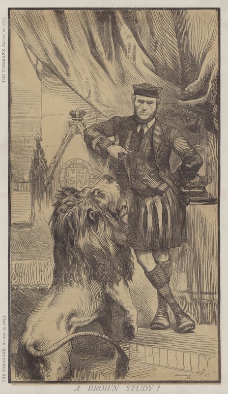 Ruskea tutkimus! (väri litho) tekijältä Matthew
