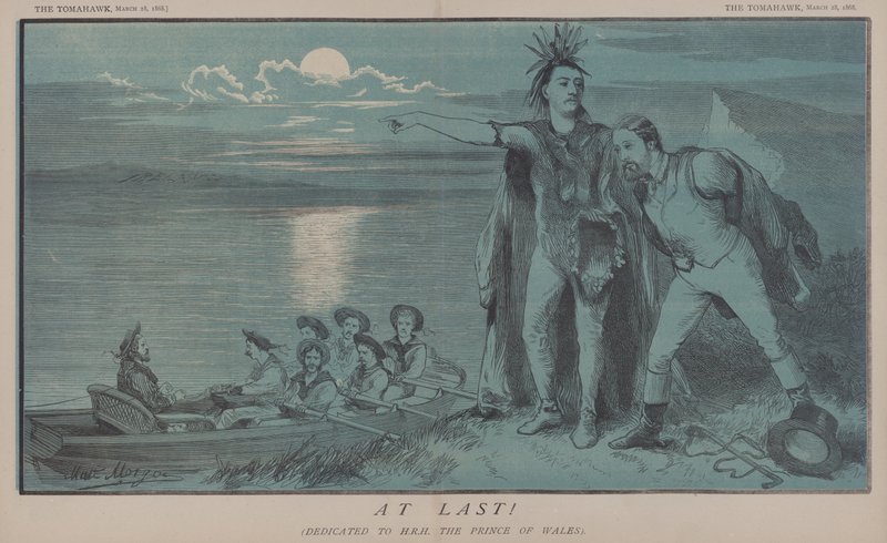 Viimeinkin! (väri litho) tekijältä Matthew