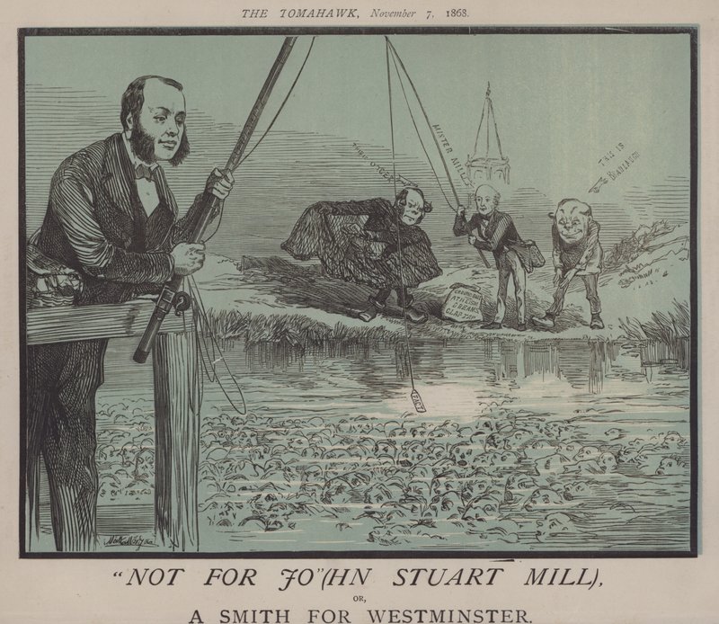 Ei Jolle (hn Stuart Mill) tai A Smithille Westminsterille (värilitho) tekijältä Matthew
