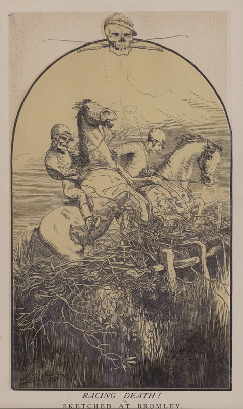 Kilpakuolema! (väri litho) tekijältä Matthew