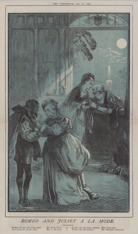 Romeo ja Julia A La Mode (väri litho) tekijältä Matthew
