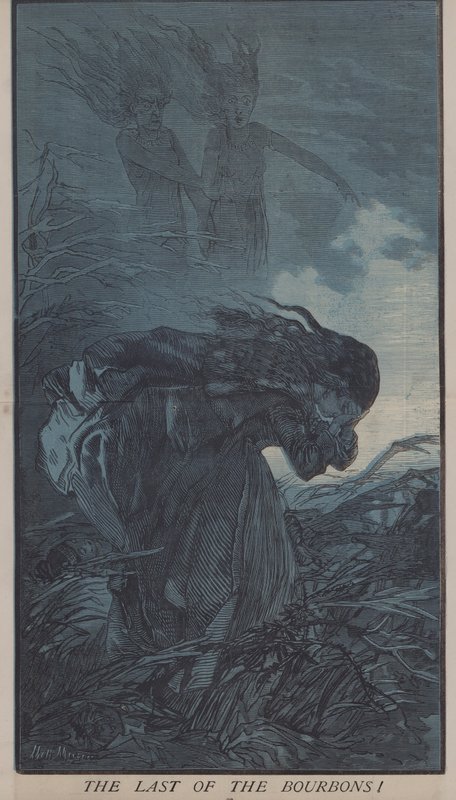 Viimeinen Bourboneista! (väri litho) tekijältä Matthew