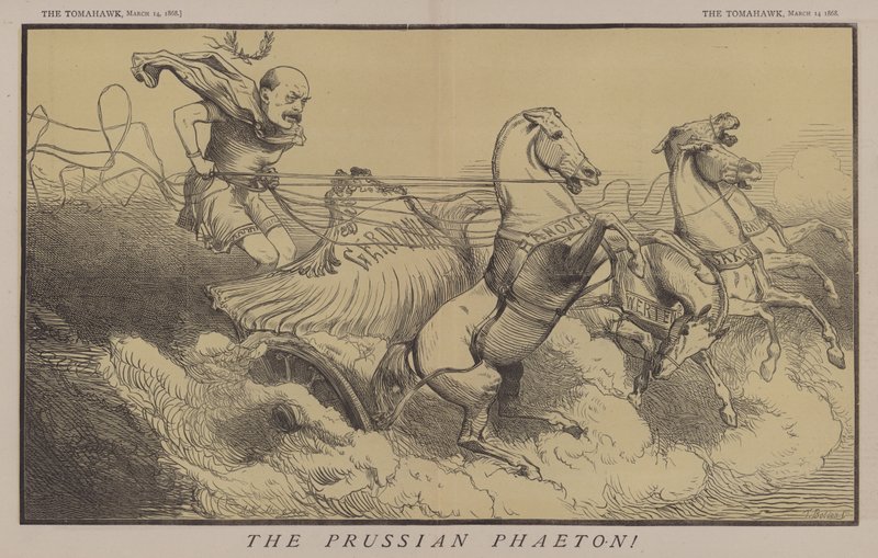 Preussin Phaeton (väri litho) tekijältä Matthew