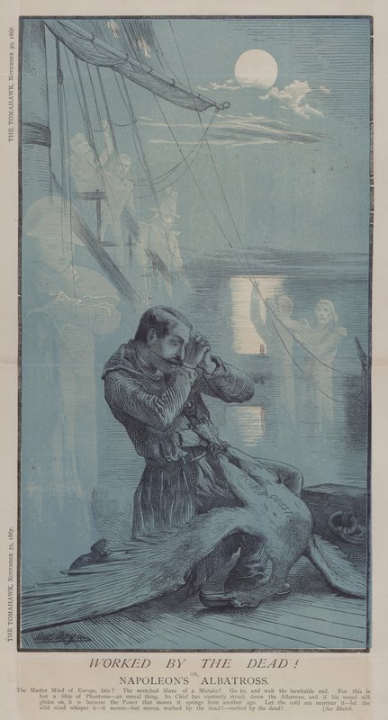 Kuolleiden työskennellyt! tai Napoleonin Albatross (väri litho) tekijältä Matthew