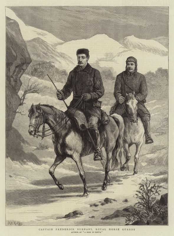 Kapteeni Frederick Burnaby, Royal Horse Guards tekijältä Matthew White Ridley