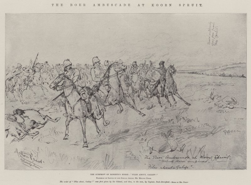 Boer Ambuscade Koorn Spruitissa tekijältä Melton Prior