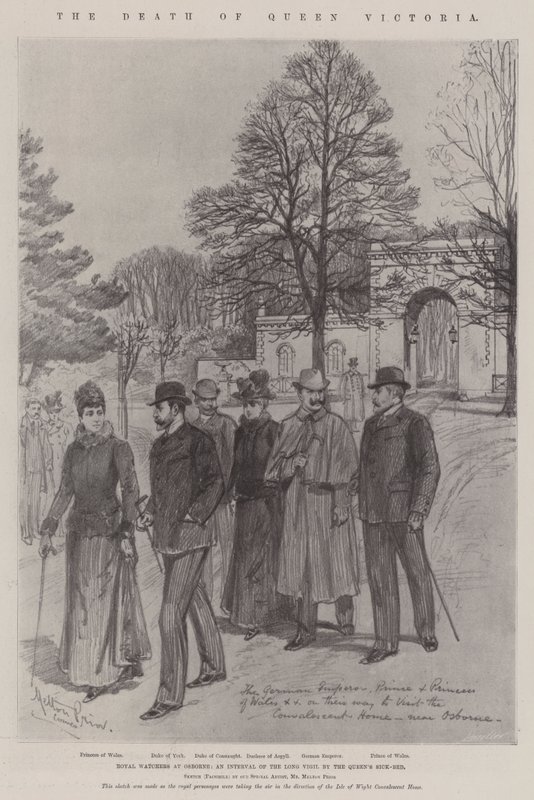 Kuningatar Victorian kuolema tekijältä Melton Prior