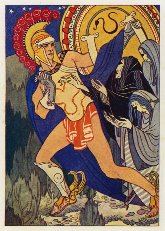 Perseus ja kolme harmaata naista tekijältä Merlyn Mann