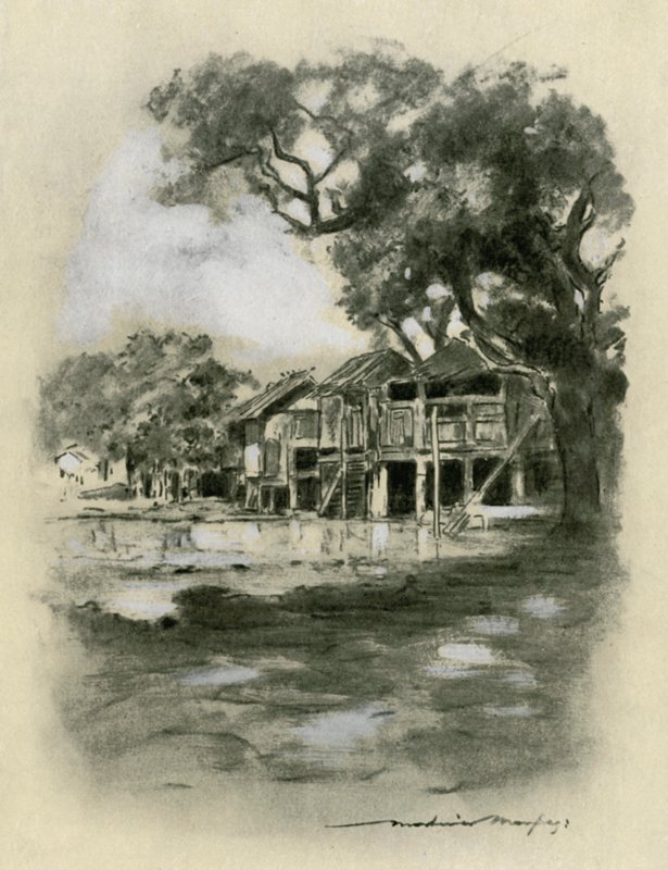 Up Country Village tekijältä Mortimer Ludington Menpes