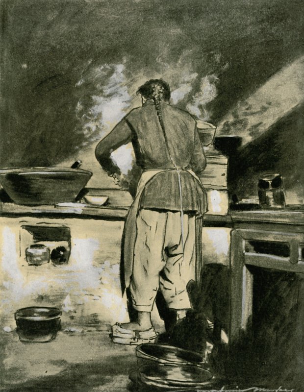 Kiinalainen kokki tekijältä Mortimer Ludington Menpes