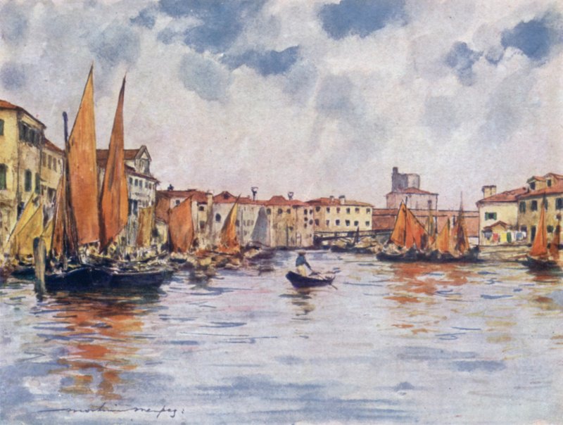 Chioggia tekijältä Mortimer Ludington Menpes