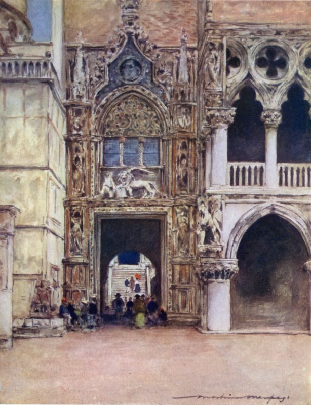 Porta della Carta, Dogen palatsi tekijältä Mortimer Ludington Menpes