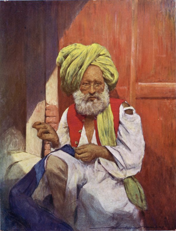 Tailor (väri litho) tekijältä Mortimer Ludington Menpes