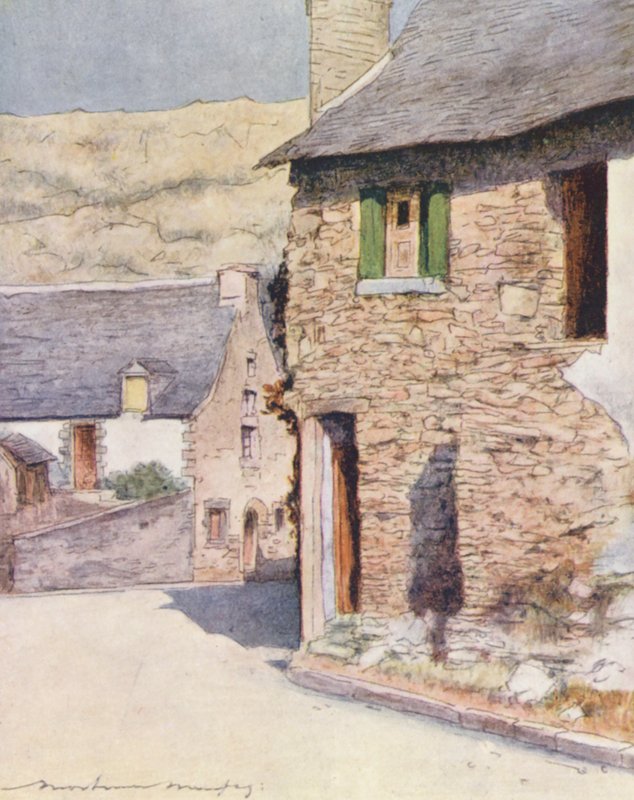 Rochefort-en-Terre (värilitro) tekijältä Mortimer Ludington Menpes