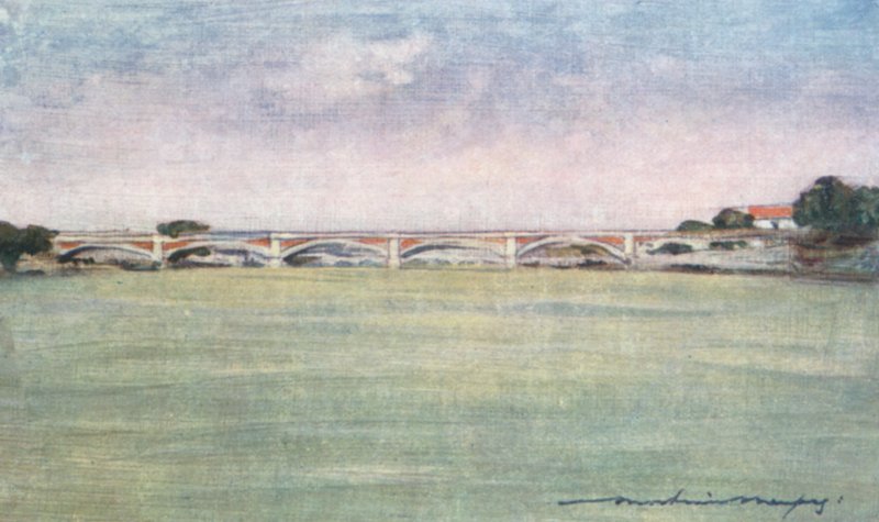 Varhain aamulla Seinen tekijältä Mortimer Ludington Menpes