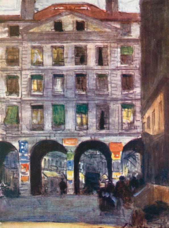 Rue St Honore tekijältä Mortimer Ludington Menpes