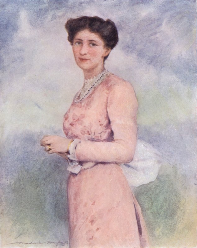 Lady Curzon (väri litho) tekijältä Mortimer Ludington Menpes