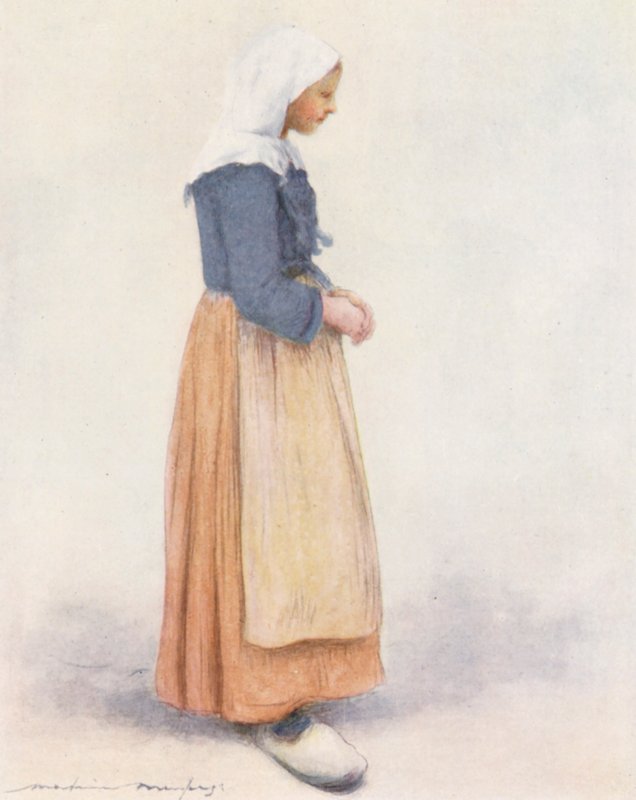Marie (värilitografia) tekijältä Mortimer Ludington Menpes