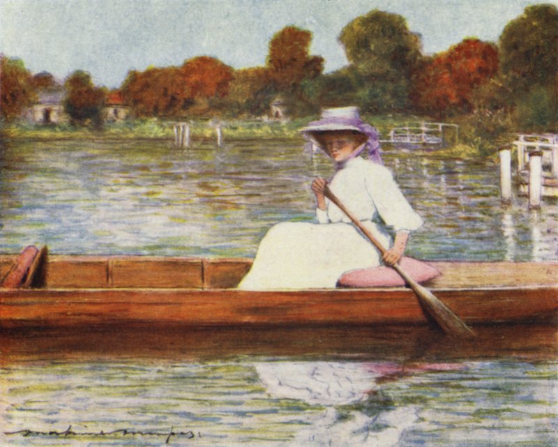 Pangbourne, Swan-hotellista tekijältä Mortimer Ludington Menpes