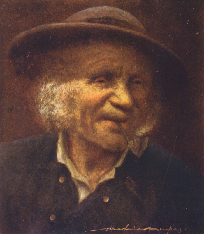 Pere Louis (värilitografia) tekijältä Mortimer Ludington Menpes