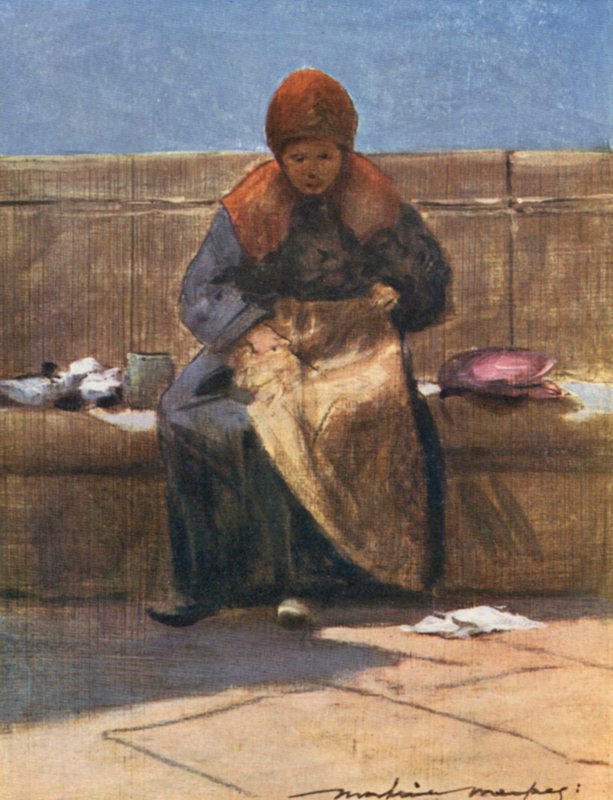Räsynpoimija tekijältä Mortimer Ludington Menpes