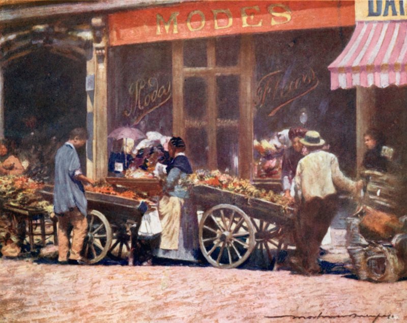Rue de la Fayette tekijältä Mortimer Ludington Menpes