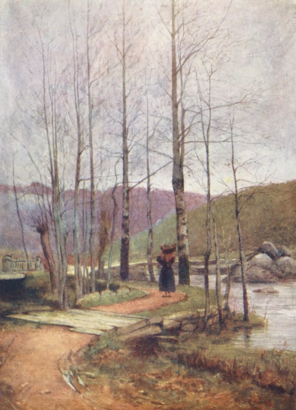 Pont-Avenin silta (värilitro) tekijältä Mortimer Ludington Menpes