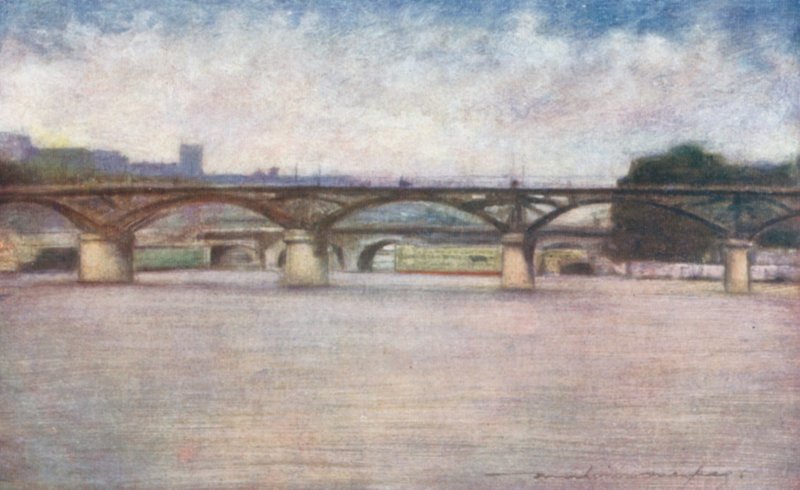 Pont des Arts tekijältä Mortimer Ludington Menpes