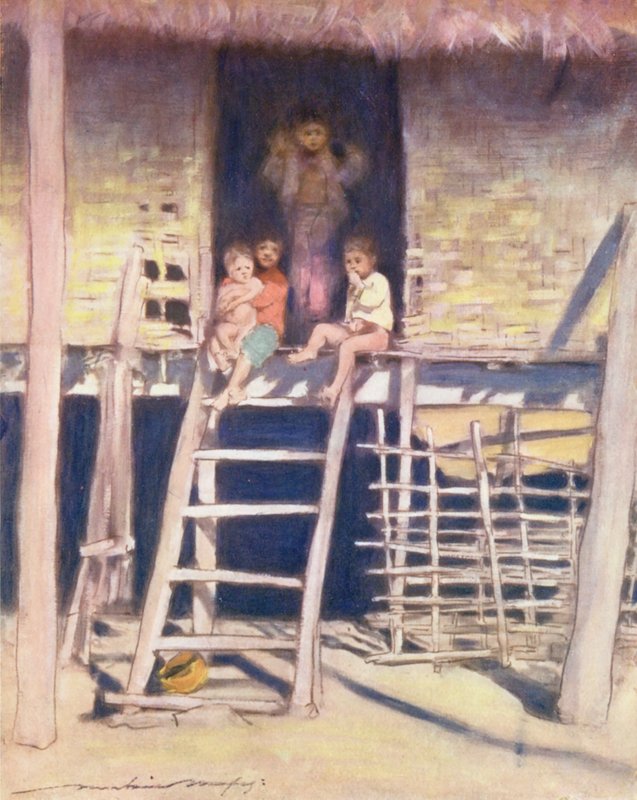 Maailman lapset: (värilitra). tekijältä Mortimer Ludington Menpes