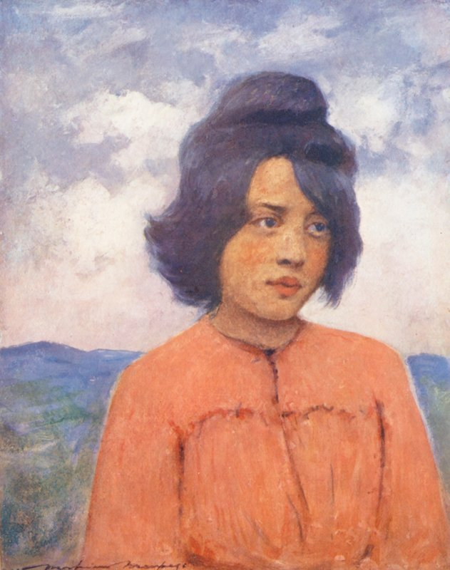 Maailman lapset: Carita (väriliitos). tekijältä Mortimer Ludington Menpes