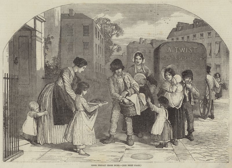 Pitkäperjantain ristisämpylät tekijältä Myles Birket Foster