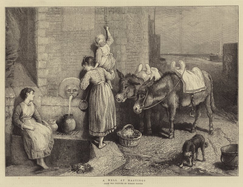 Kaivo Hastingsissa tekijältä Myles Birket Foster