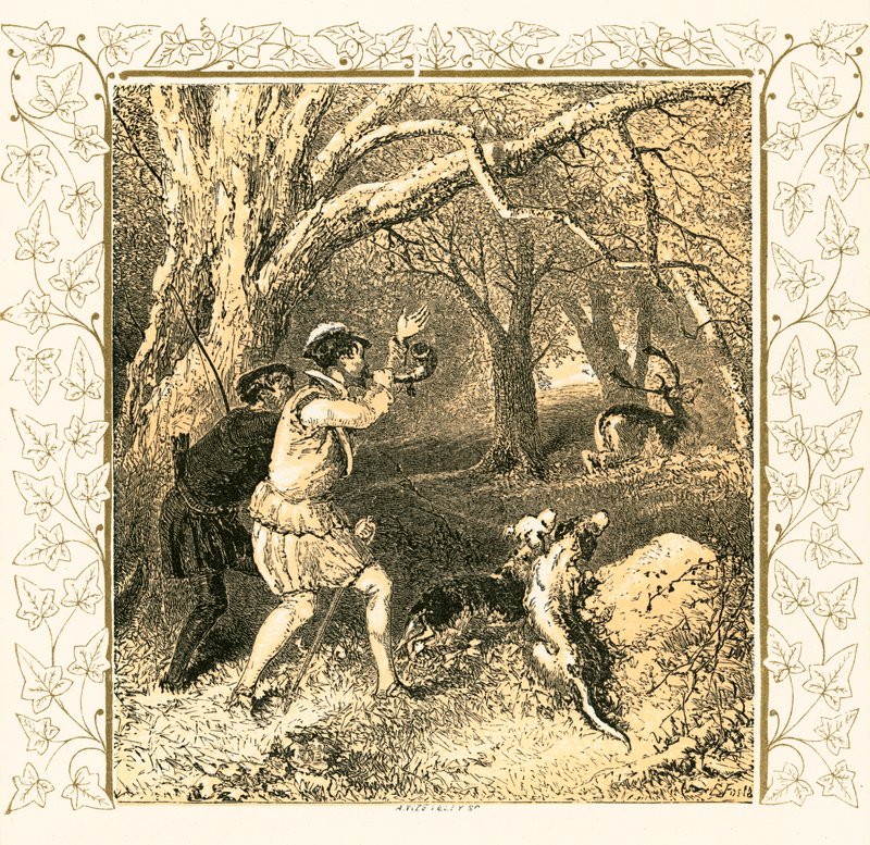 Metsästys tekijältä Myles Birket Foster