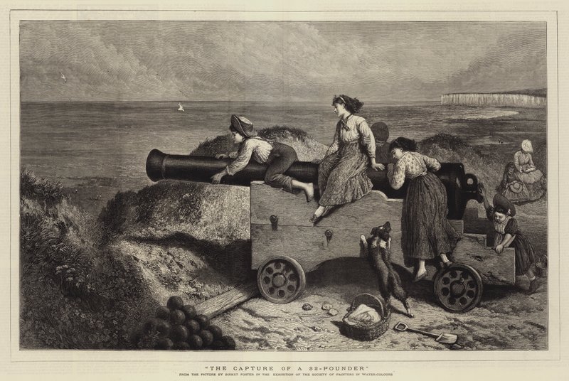 32-pounderin vangitseminen tekijältä Myles Birket Foster