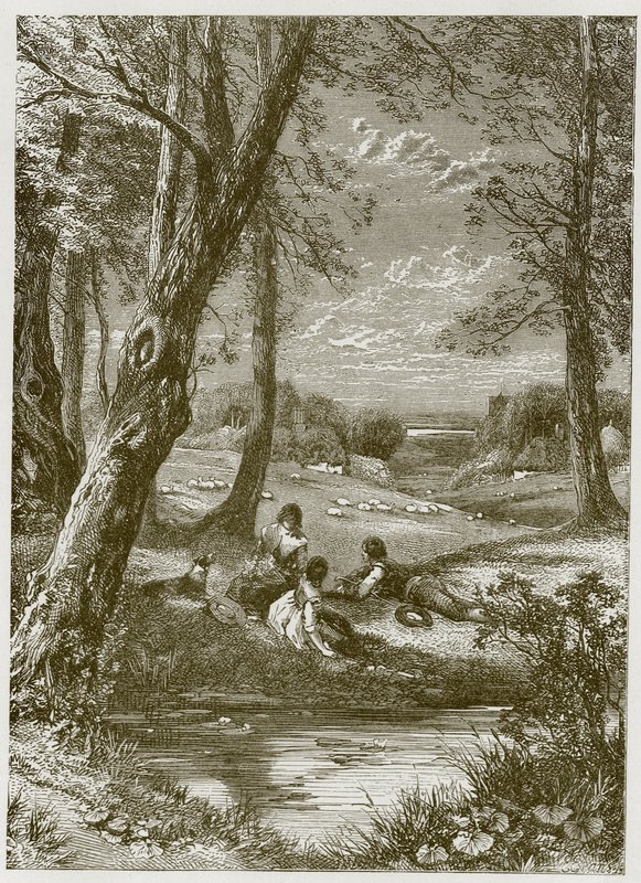 Maamiehen elämän ylistys tekijältä Myles Birket Foster