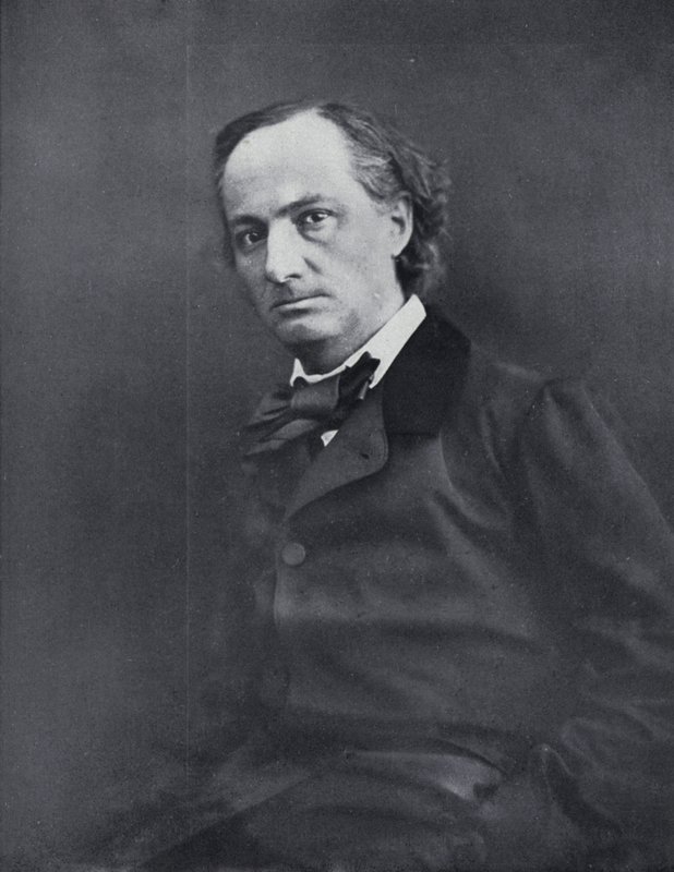 Runoilija Charles Baudelaire tekijältä Nadar
