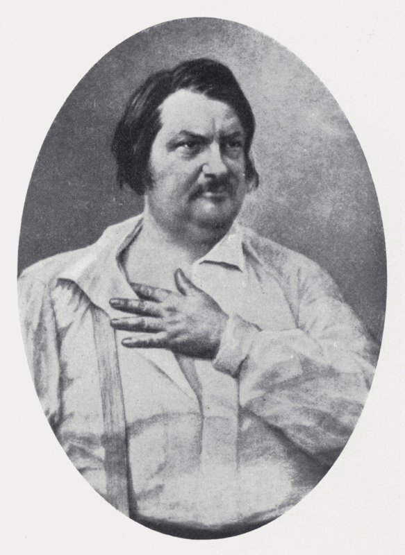 Runoilija Honore de Balzac tekijältä Nadar