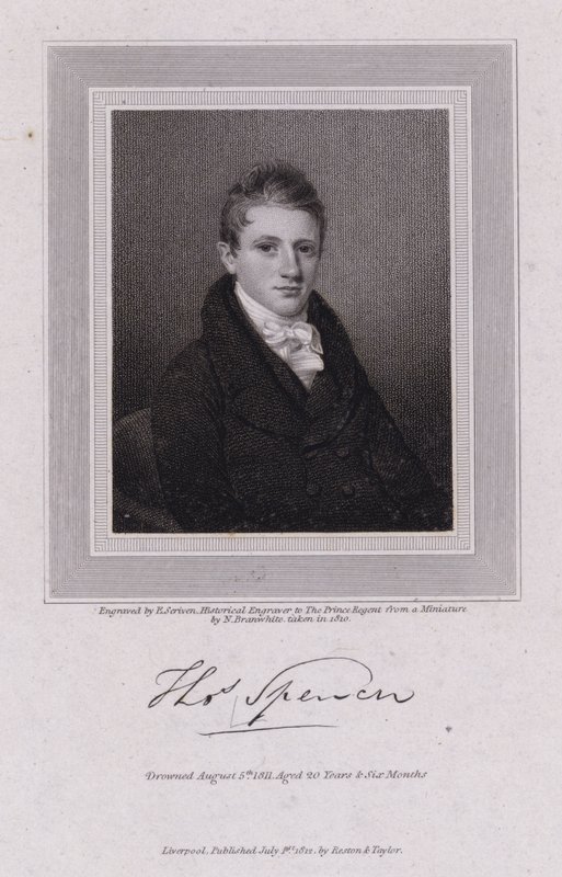 Thomas Spencer, Englannin seurakunnan pappi (kaiverrus) tekijältä Nathan Cooper Branwhite